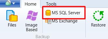 MS SQL Server Backup/Restore